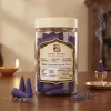 Lavender Incense Cones Bhakti Dravya for Home & Pooja (40 Cones) | Dhoop Cones | Chemical-Free | Natural Charcoal-Free